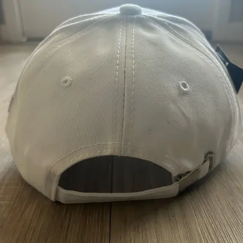 NY Beige Exclusive Colors Unisex Adjustable Baseball Hat White