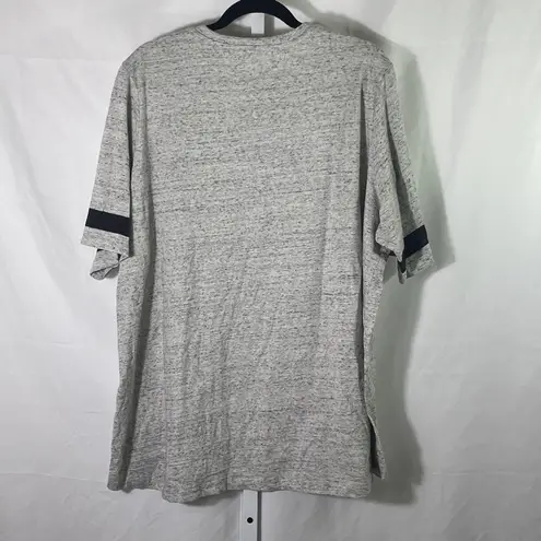 Fanatics NWT Baltimore Ravens Lace-up T-shirt - Womens Size 3X - Heather Gray