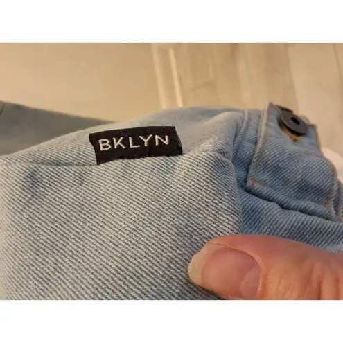 Brooklyn Cloth Brooklyn Co With Hood Pockets Button Up Size S Jean Vest