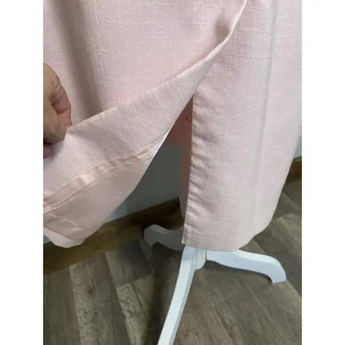 Vintage 90s Kasper ASL Skirt Suit Size 10 Pink 3 Piece Camisole Skirt Jacket