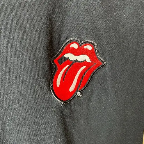 Urban Outfitters The Rolling Stones T Shirt Gray Small S Rock Metal Music Patch Tee Cotton