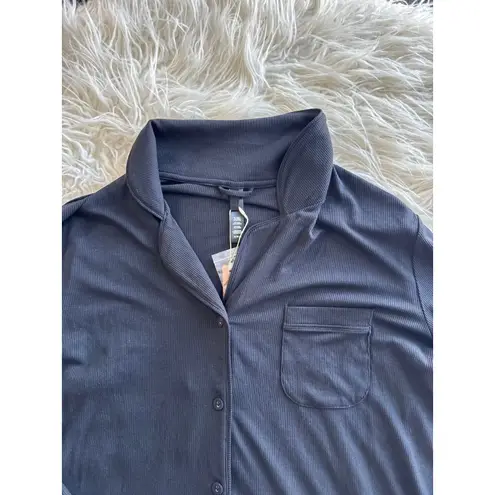SKIMS Soft Lounge Sleep Top Onyx Size Medium