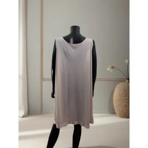 Vanity Fair Vintage Pink Nylon Nightgown XL Made in USA