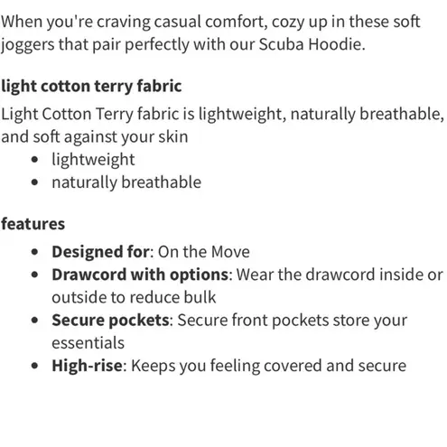 Lululemon  Women’s Scuba Joggers, “Wasabi”, Sz 10