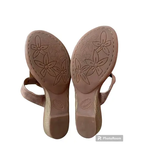 Björndal Bjorndal Amelia Woman’s SZ 9.5 Bronze Thong Sandal‎ thumbnail 2
