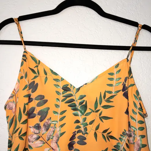 House of Harlow New 1960 x Revolve Orange Mandarin Floral Audrey Cami Medium