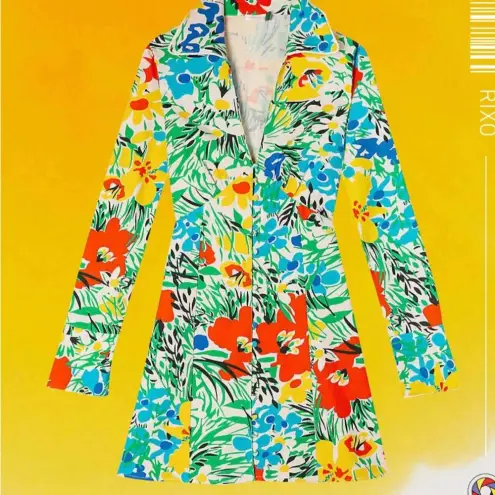 RIXO Jackie Floral Mini Dress