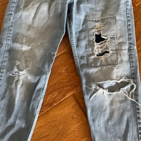 Abercrombie & Fitch  Boyfriend Jeans Women’s Size 6R Mid Rise Distressed Denim - Image 2