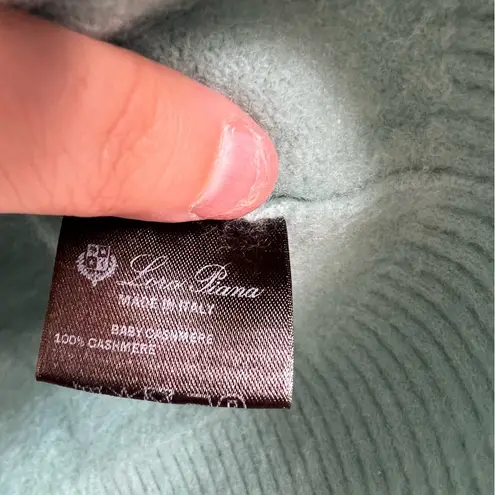 Loro Piana Loro Piana Women's Green Baby Cashmere Cardigan Sweater Italy Size 40/US 4
