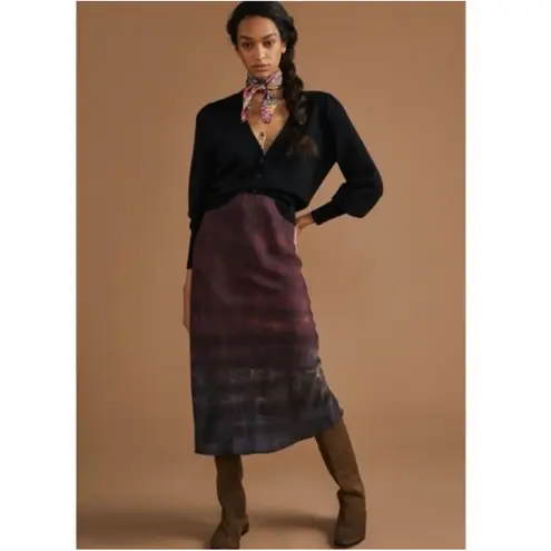 NWT  Anthropologie Maeve Lily Puff Sleeve
Cardigan Sweater Black M