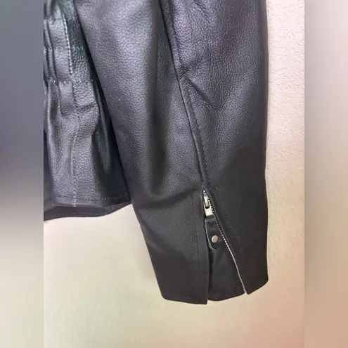 Rocky Mountain NWT Hides Genuine Buffalo Leather Braided Motorcycle Jacket 2X