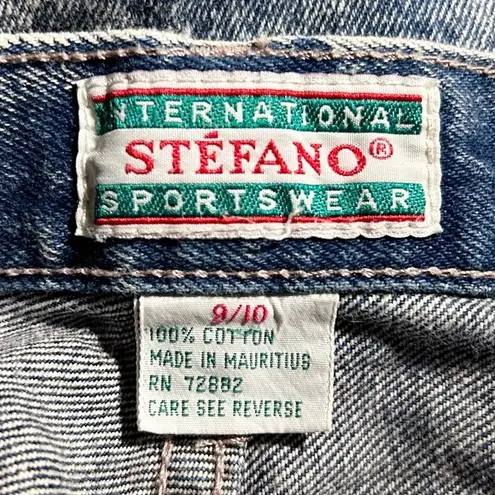 Vintage Retro 80s Gitano Acid Wash High Waisted Tapered Leg Ankle Zip Jeans~6~