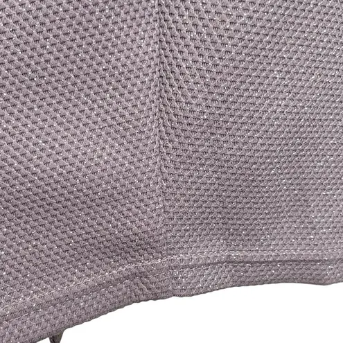 Oleg Cassini David’s Bridal Off The Shoulders Glitter Knit Sheath Dress Size 14 - Image 11