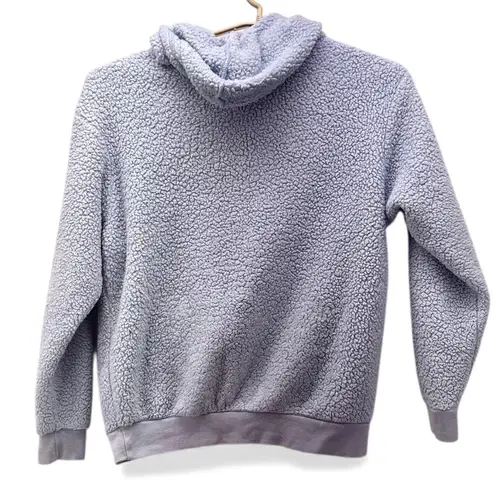 Sanrio Cinnamoroll Teddy Hoodie Sweatshirt Blue Large