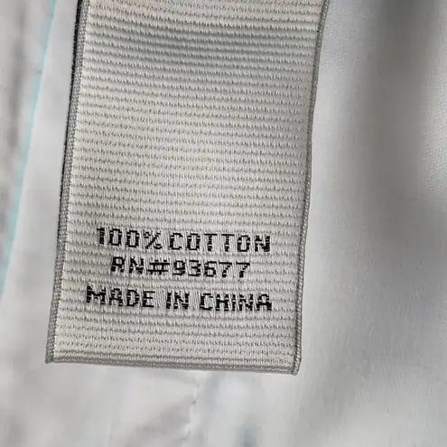 Stylus blue geo glat front chino shorts size 6