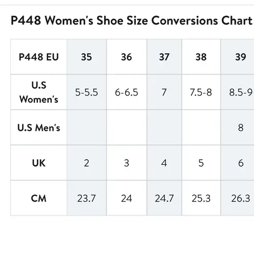 P448 Thea Platform Sneakers White Leather Metallic Heel Size 38/ US 7.5/8