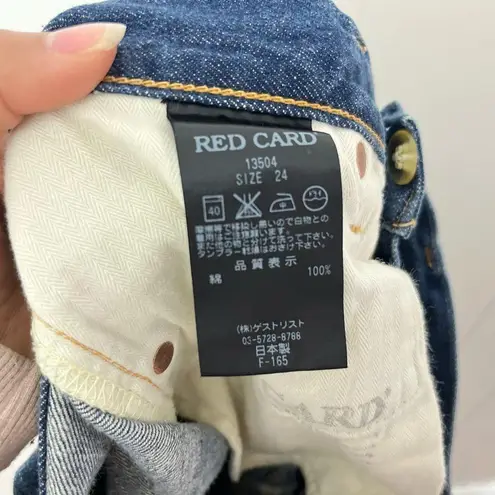 RED CARD Cropped Jeans Blue Size 24