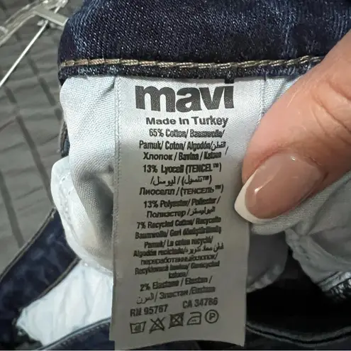 Mavi Sydney High Rise Flare Dark Wash Denim Jeans Blue Size 31