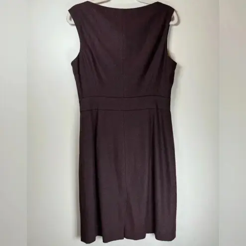 Classiques Entier Wool Silk Blend Sleeveless Cowl Neck Dress Women’s Size 10 - Image 5