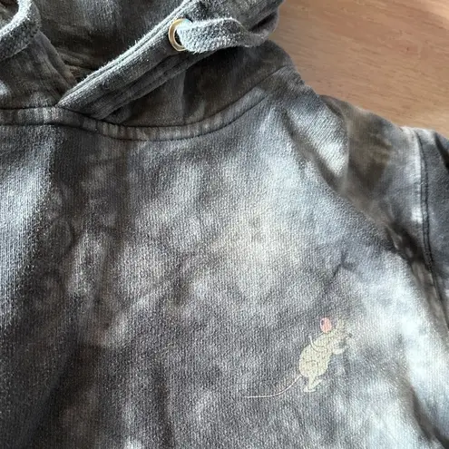 Ripndip women’s kill all rats black gray tie dye hoodie size medium