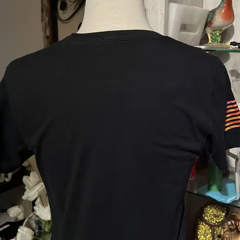 Diesel Black Tee with Vibrant Graphic