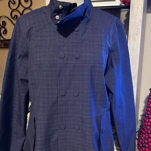 REI E1 Elements Rain Jacket Women's L purple Full Zip Size L