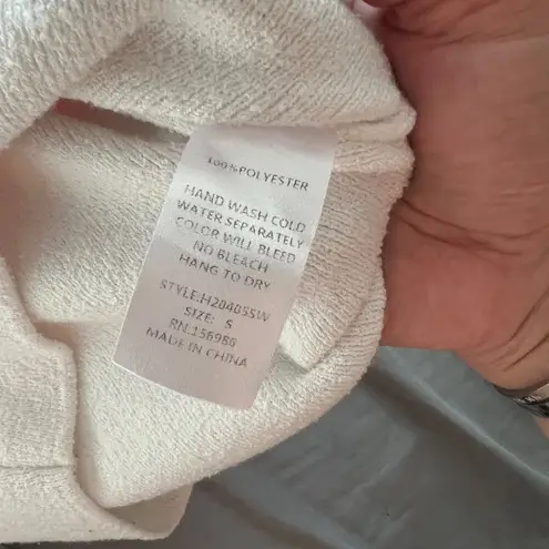 idem Ditto Summer Spritz Mini Dress Size S Strapless Colorblock Knit Terrycloth