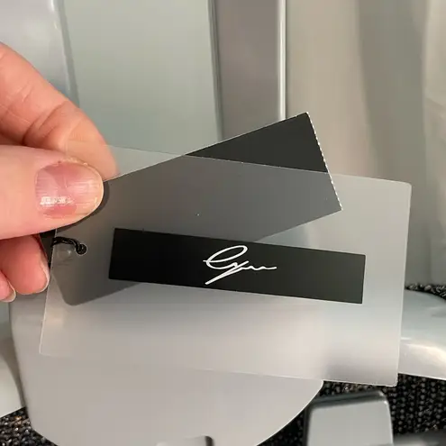 NWT Gorgeous size medium blue shimmer sweater