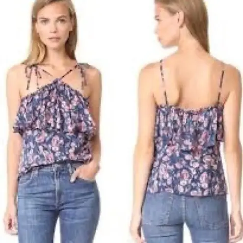 Rebecca Taylor Silk Blend “Tea Rose” Tank