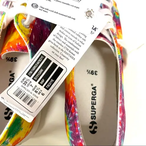 Superga NEW  2790 Tie Dye Platform Sneakers.