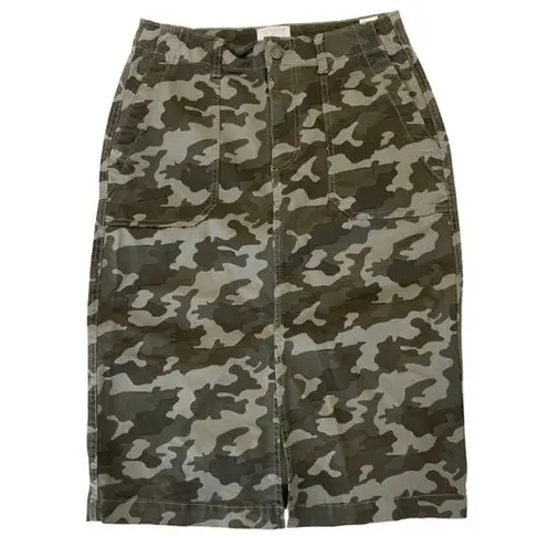 Caslon Women's Camouflage Skirt Size 4