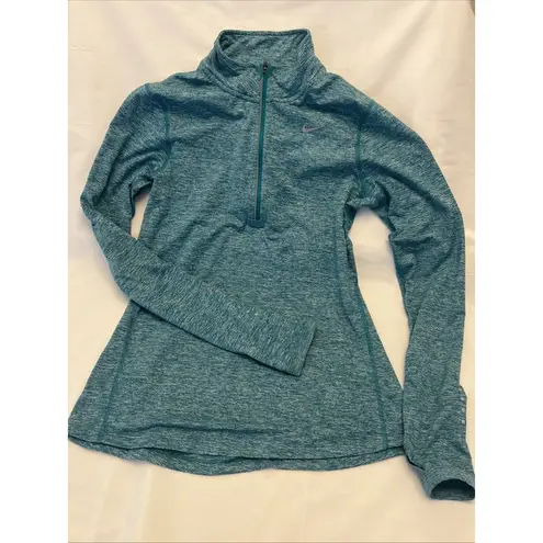 Nike  Jacket‎ Women Small Long Sleeve Lightweight Zip Up Element Turquoise Cruise