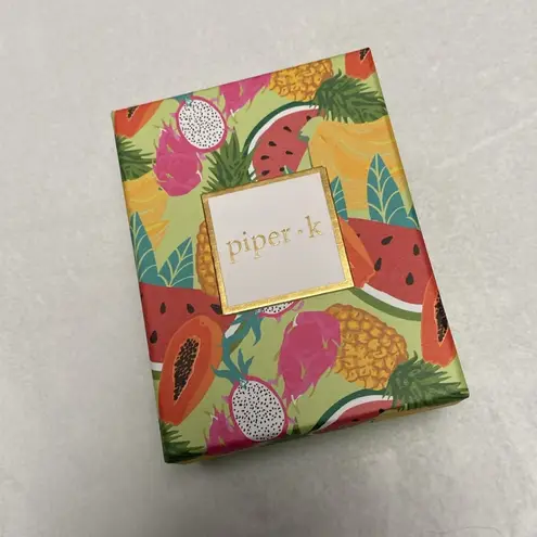 Piper NIB  k whimsical fruit cherry earrings