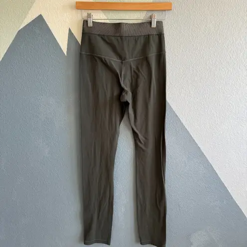 Athleta  Aura Split Pant Dark Olive Size Small