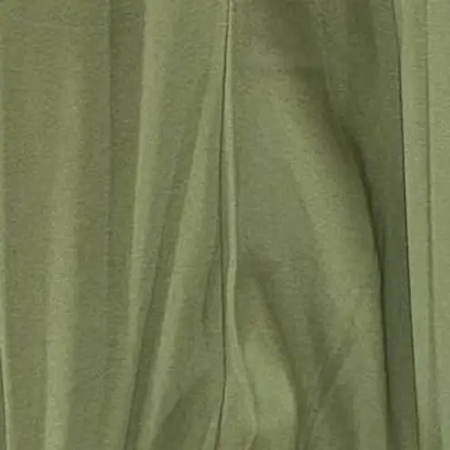 Only Necessities Green Elastic Waist Pants Size 6X Petite