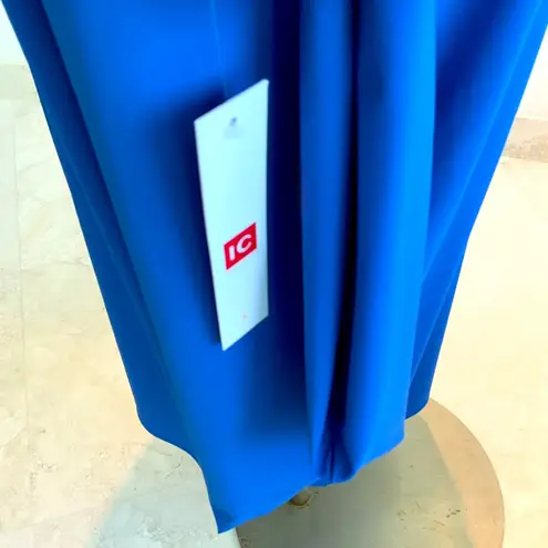 Boho, stylish IC Collection Blue Dress sz LG NWT