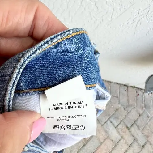 Ottod’ame wide leg jeans size 26 Blue