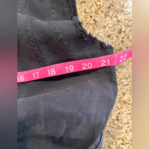 Pilcro Sleeveless Mechanic Romper by Anthropologie NWOT Size Medium Linen blend