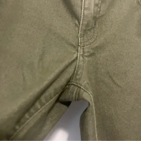 prAna Jeans Pants 10/30 Green Kayla Organic Cotton Stretch Skinny Boho EUC