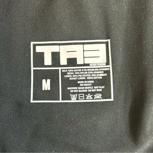 TA3 Black Long Sleeve Corset Bodysuit Size M Size M