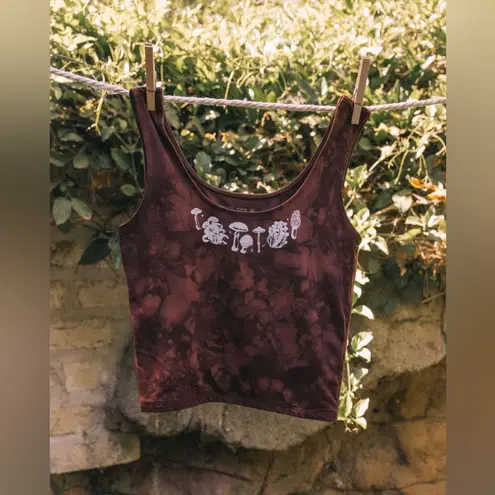 Purusha People Omen Top Genie Pants Set Tencel Natural Mystic Mahogany Large EUC Brown