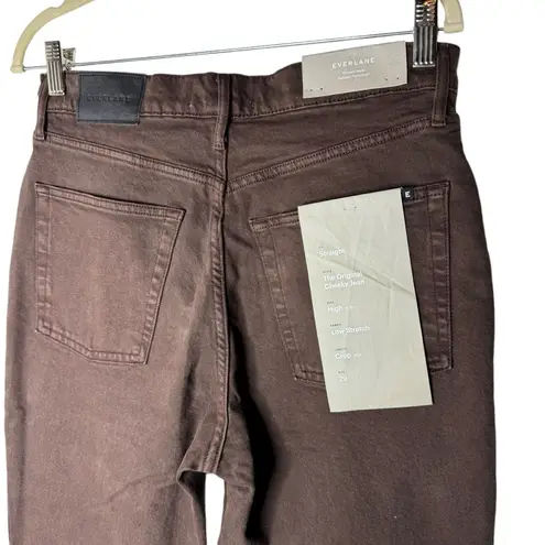 Everlane  The Original Cheeky Jean Crop in Chocolate Brown 29