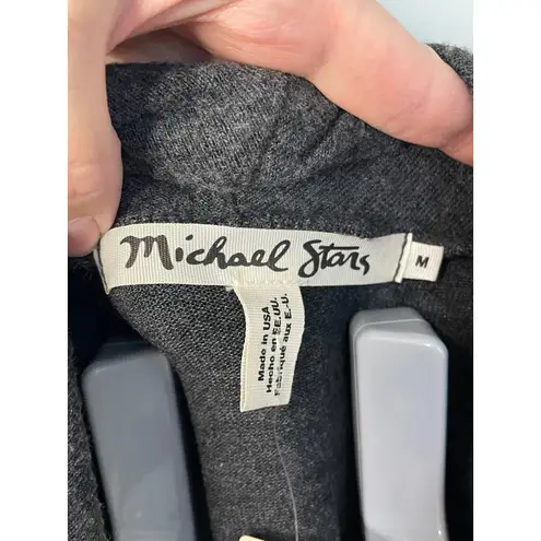 Michael Stars Anthropologie Gray Cowl Neck Long Sleeve Dress Size M