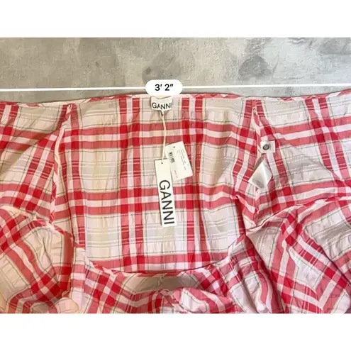 Ganni NEW! Searsucker Skirt Set sz38 US 6/8