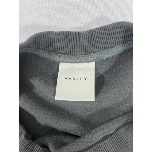 Varley Oversized Sweatshirt Side Zipper Pullover Dark Gray Women’s Size Small