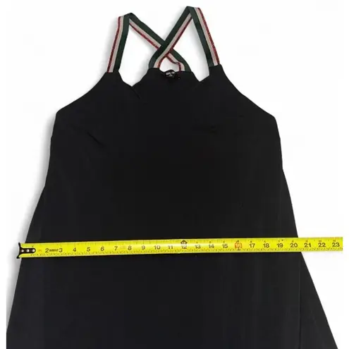 Saint + Sofia Black Organic Cotton Maxi Dress Women's Size 12 UK 16 EU XL