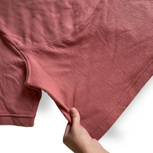 Lululemon  Athletica Cotton French‎ Terry Swift Tee Womens Size 8 in Brier Rose