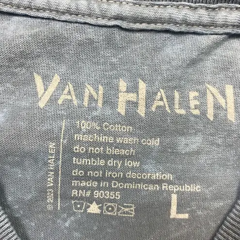 Van Halen Light Blue T-Shirt Large
