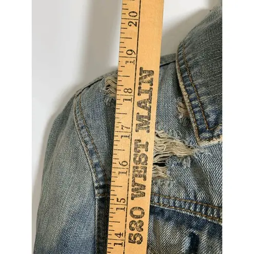 Bethany Mota Punk Lives The Bowery NY NY Distressed Jean Jacket