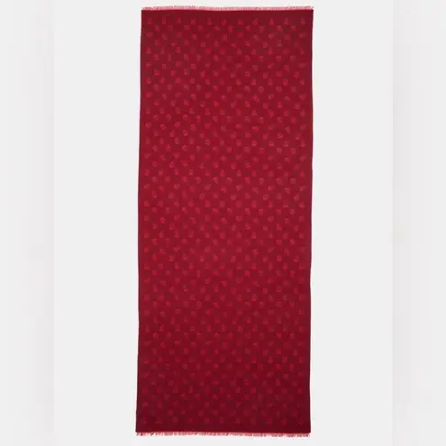 Alexander McQueen Alexander McQueenSkull-jacquard wool-blend scarf